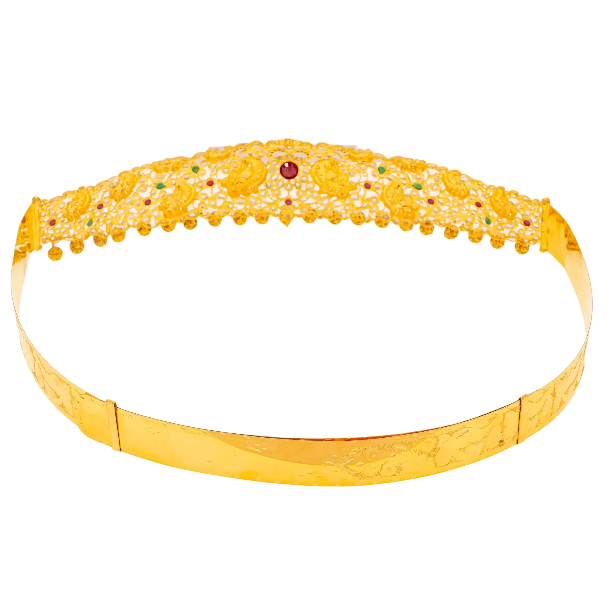 22K Yellow Gold Vaddanam Belt (210.9gm)
