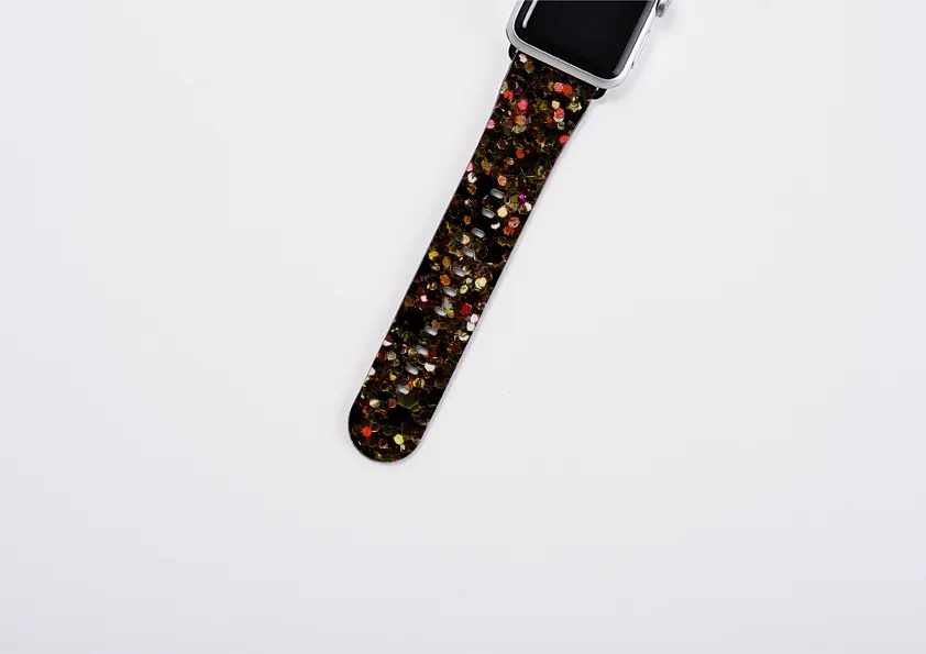 All That Glitters By Kitty Joseph Apple Watch Strap (does not glitter)