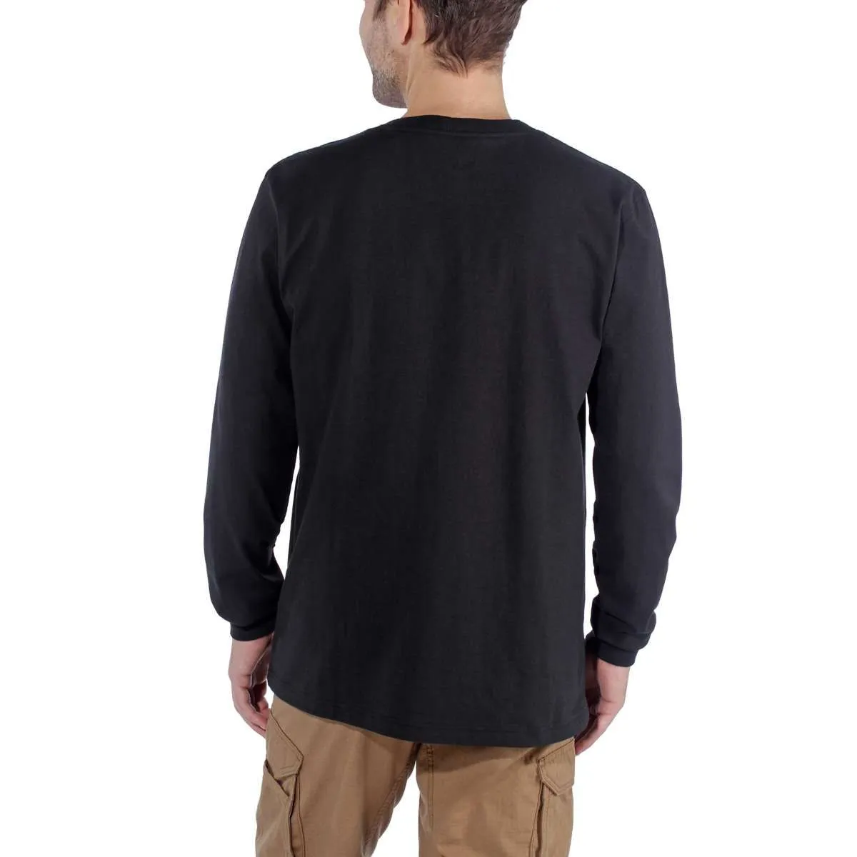 Carhartt&#x20;104107&#x20;l&#x2F;s&#x20;Signature&#x20;Graphic&#x20;T-Shirt&#x20;-&#x20;Black