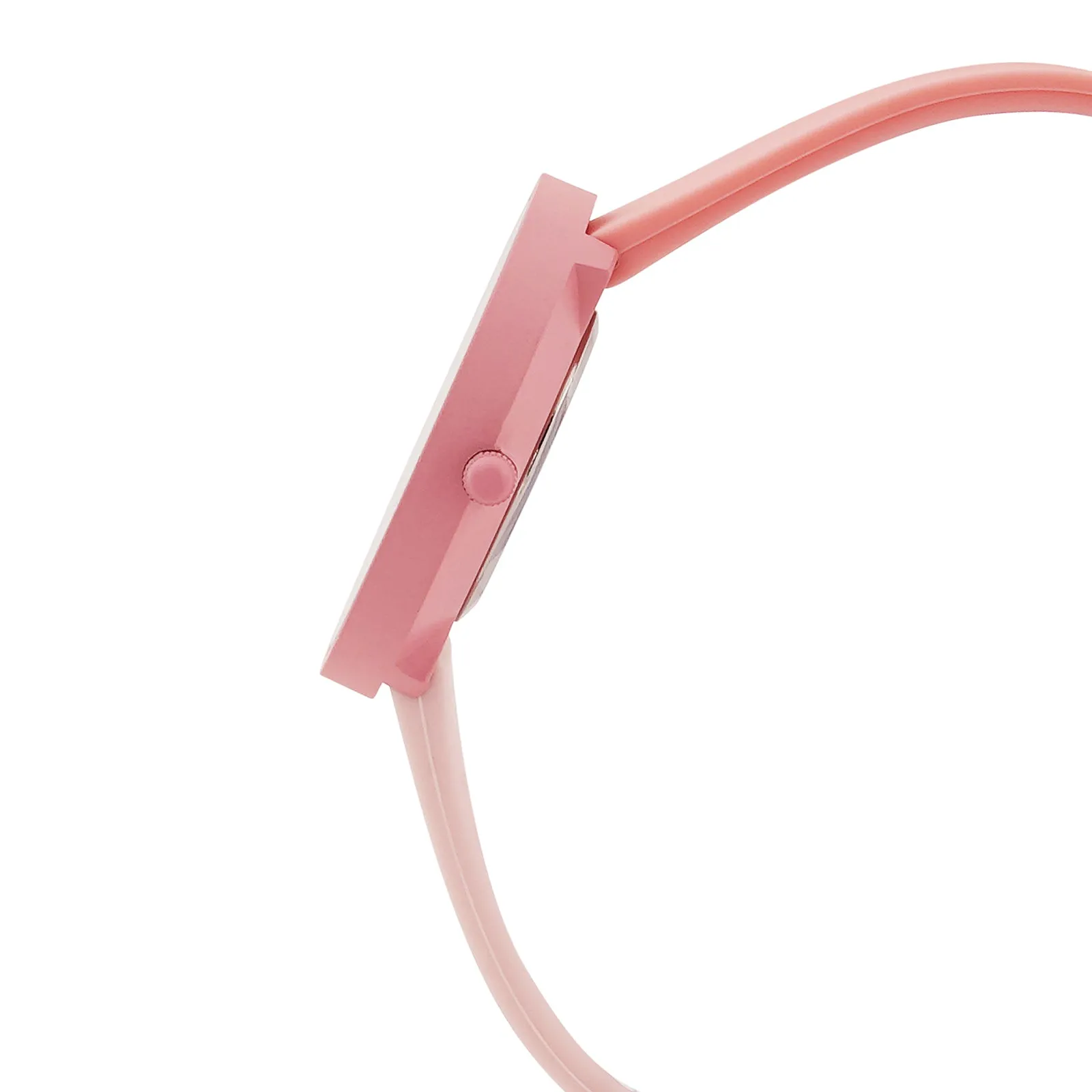 Duet Lily Luster Pink Silicone Strap Watch