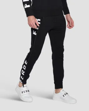 Logo Print Zip Leg Track Pants