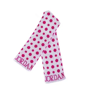 Polka Dots Personalized Knit Scarf