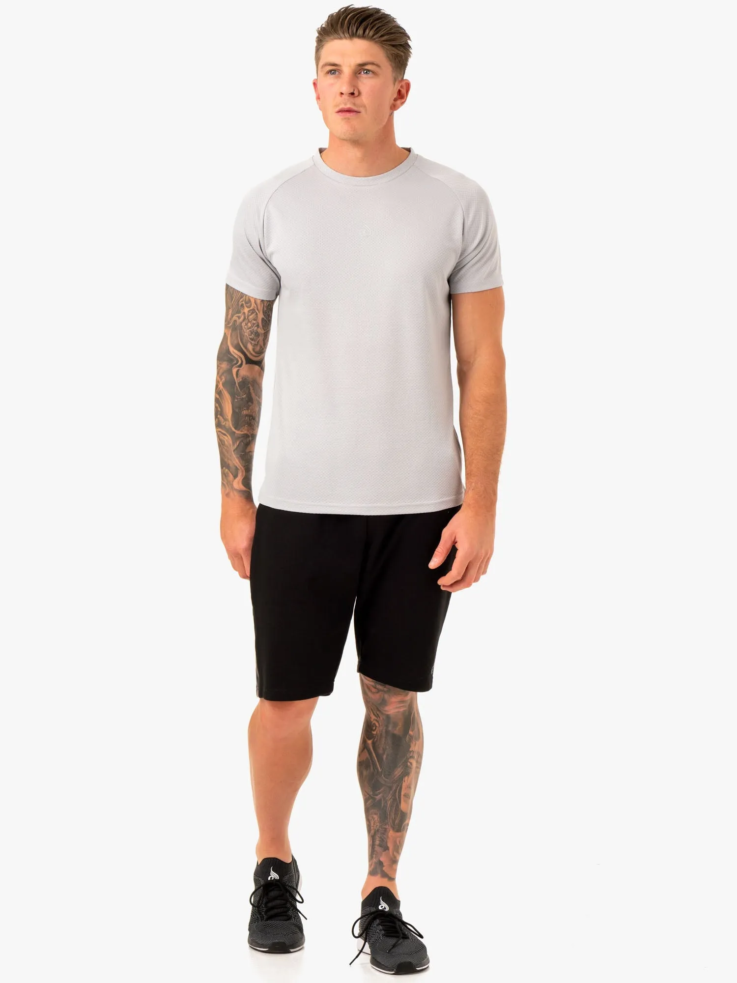 Restore Fleece Track Short - Black