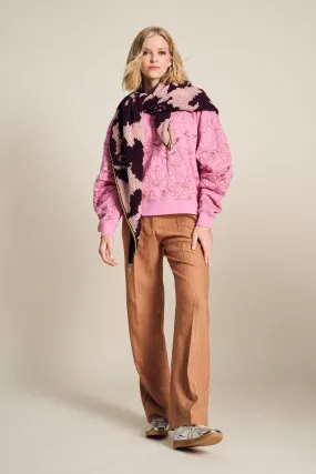 SHAWL - Camo Red Pink