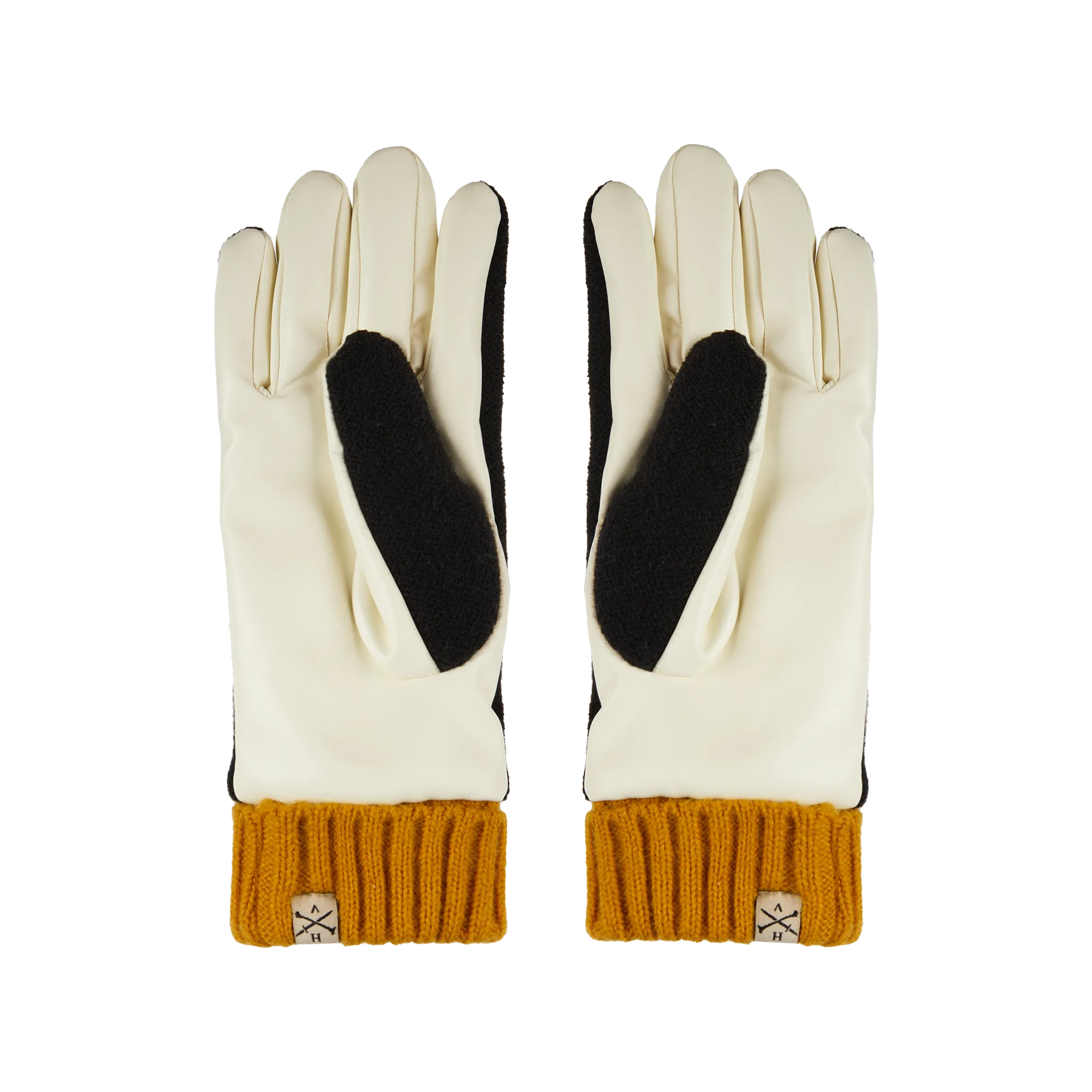 Storm Faux Leather & Knit Gloves